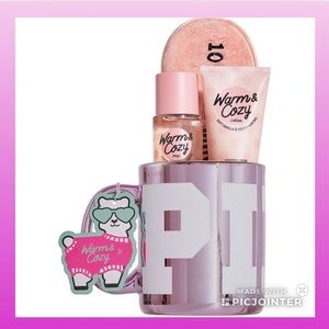 VS PINK warm and cozy set